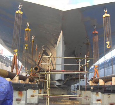 五一手拉葫芦船舶制造应用案例